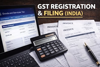 handle gst registration and gst return filing