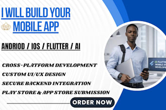 mobile app development flutter and hybrid apps for android and ios