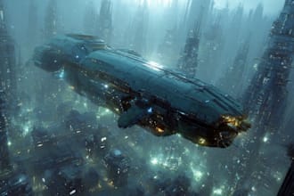 create high quality concept art for spacecraft vehicles and spaceships