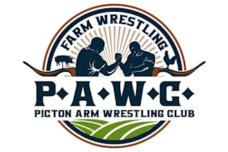 design a professional wrestling logo