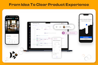 design UX UI for early stage startup products in figma