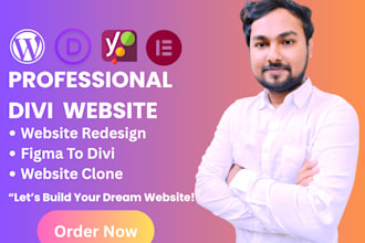 design redesign fix wordpress websites using elementor and divi
