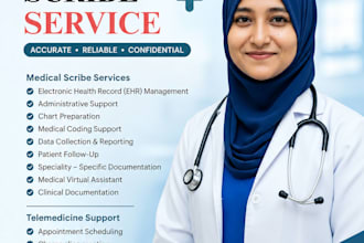 your professional medical scribe and virtual assistant