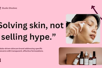 design skincare startup pitch deck cosmetic brand deck beauty clinic pitch deck