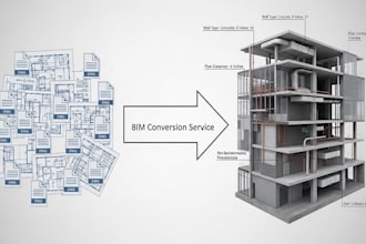 convert your dwg files into accurate bim models