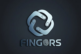 design a creative fingers  logo