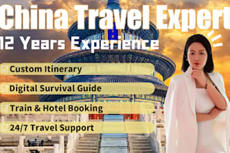 act as your personal china travel expert and itinerary planner