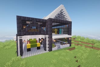 build custom minecraft houses and structures
