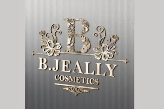 design a professional cosmetic brand logo