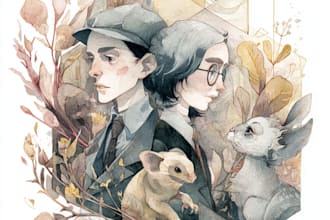 illustrate anything in watercolor style