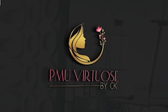 create a unique cosmetics and beauty logo