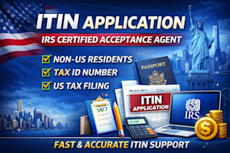 apply itin number irs caa itin application for non residents