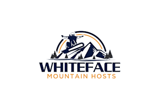 create awesome and gorgeous skiing logo design