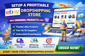 setup a profitable ebay dropshipping store with winning products using spocket
