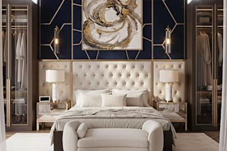 do luxury interiors with high quality renders