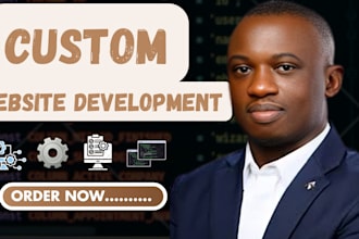 build rebuild custom website development full stack front end back end developer