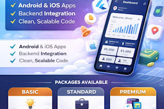 develop android and ios mobile apps with flutter