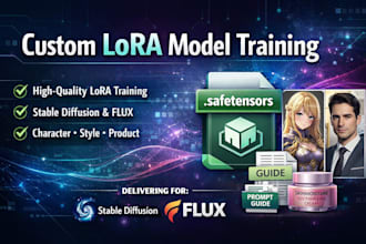 train a high quality custom lora model for stable diffusion or flux