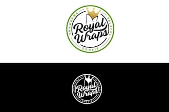 design food restaurant cafe bakery dessert pizza logo