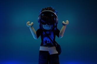 make you a detailed 3d roblox gfx thumbnail