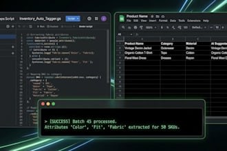 build ai powered ecommerce automation tools using apps script