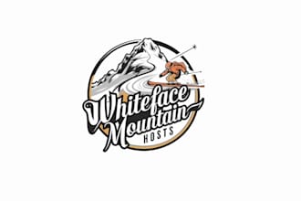 create wonderful and excellent skiing logo design