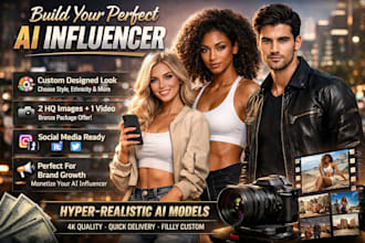 create lifelike ai influencers to build powerful social media brands