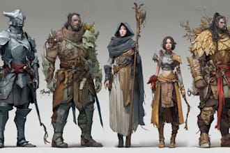 do fantasy concept art