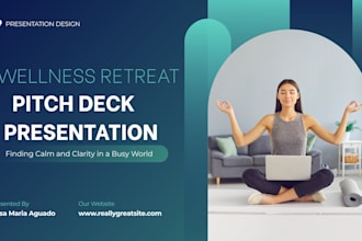 design luxury wellness retreat medical spa pitch deck investor pitch deck
