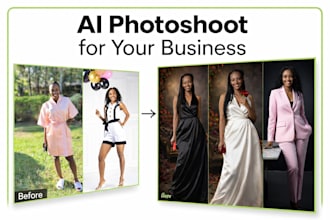 create realistic ai photoshoot images for your business