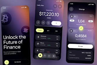 build a secure fintech or crypto wallet app with banking features