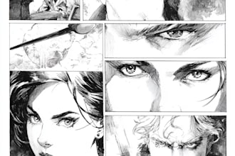 make cover art for comics, manga, webtoon, and light novels