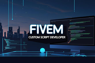 do fivem custom script, fivem developer, fivem sever, fivem mlo, map mod hud UI