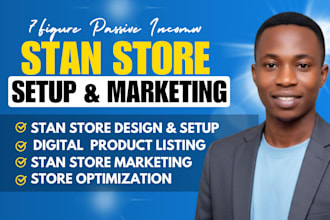 do beacons ai store setup, gumroad digital products upload, stan store design