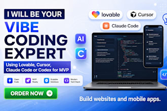 be your vibe coding expert using lovable, cursor, claude code or codex for mvp