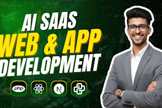 build ai saas, ai website, ai mobile app, ai chatbot, ai automation, gpt API