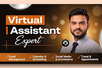 be your personal and executive virtual assistant for admin tasks