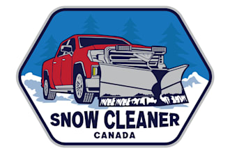 design high quality snow removal logo with my fastest delivery