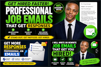 rewrite job application and email to get more responses