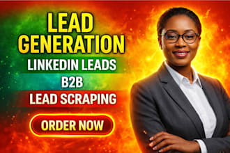do lead generation business leads linkedin and b2b lead generation salesperson