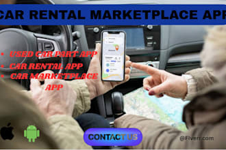 develop super car rental marketplace app fully equipped with ai