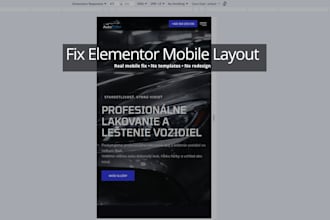 fix elementor layout issues and mobile responsiveness