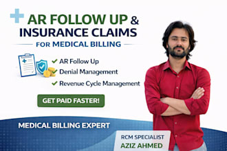do ar follow up and insurance claims for medical billing