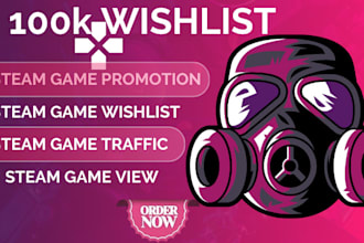 do steam game promotion, steam game marketing, boost steam game wishlist, roblox