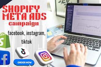 create high converting shopify meta ads campaign for scalable sales