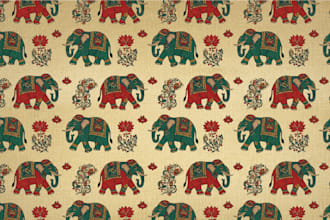 create hand drawn bohemian vector patterns for your brand