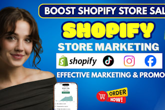 boost shopify sales, shopify marketing, shopify dropshipping store, facebook ads