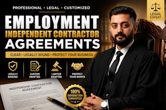 draft employment independent contractor agreements