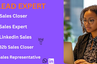 do b2b lead generation, linkedin lead generation and build a prospect email list