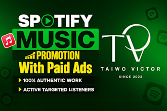 do professional spotify music promotion to real music lovers